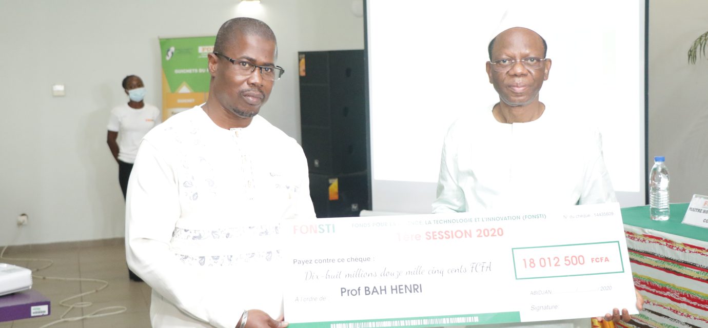 Fonds pour la Science, la Technologie et l’Innovation (FONSTI) : Deux Lauréats à l’Université Alassane Ouattara de Bouaké
